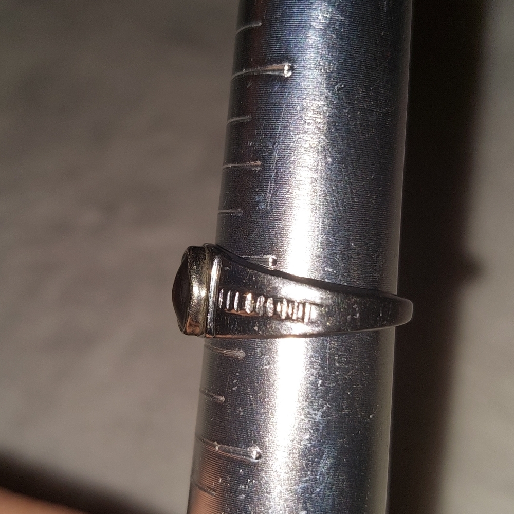 Silver Ring With Stone - image 2